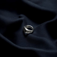 Black Onyx Ring Silver