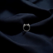 Black Onyx Ring Silver