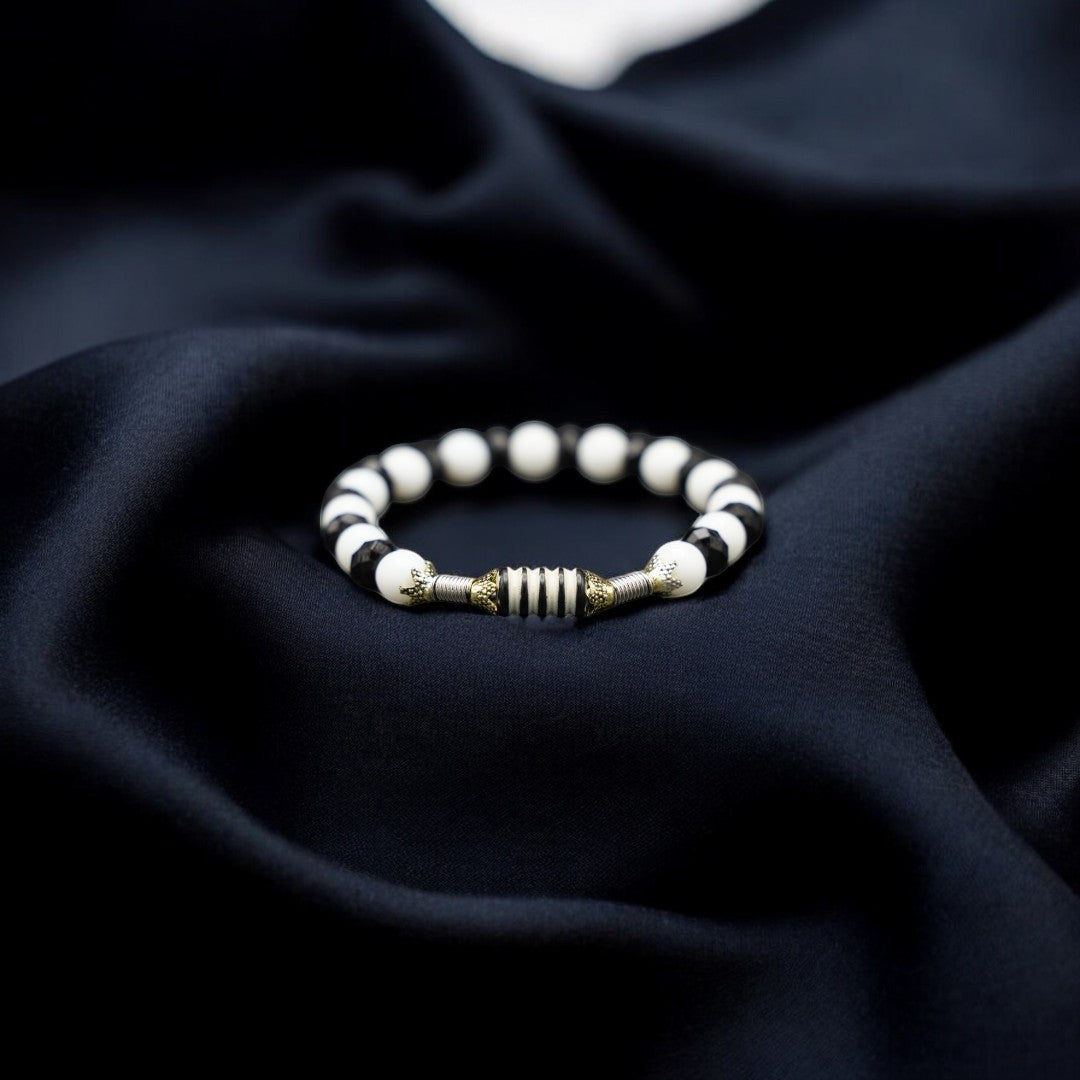Checkers Stonebeads Bracelet