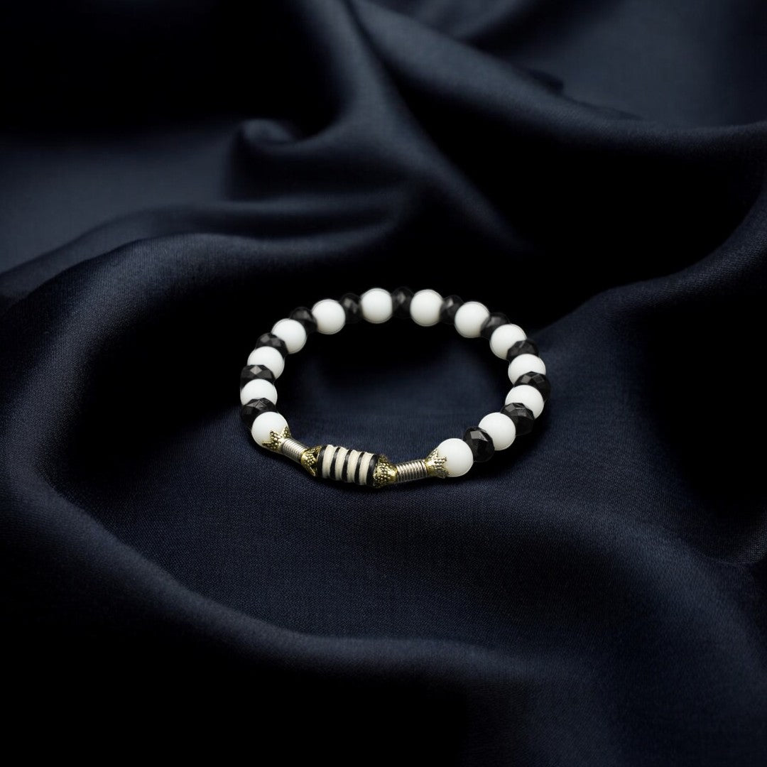 Checkers Stonebeads Bracelet