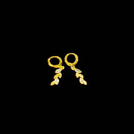 Liora Leaf Drop Earrings