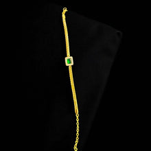 Emerald Crest Bracelet
