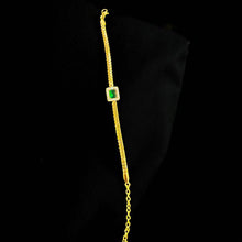 Emerald Crest Bracelet