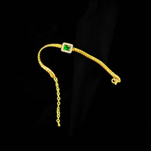 Emerald Crest Bracelet