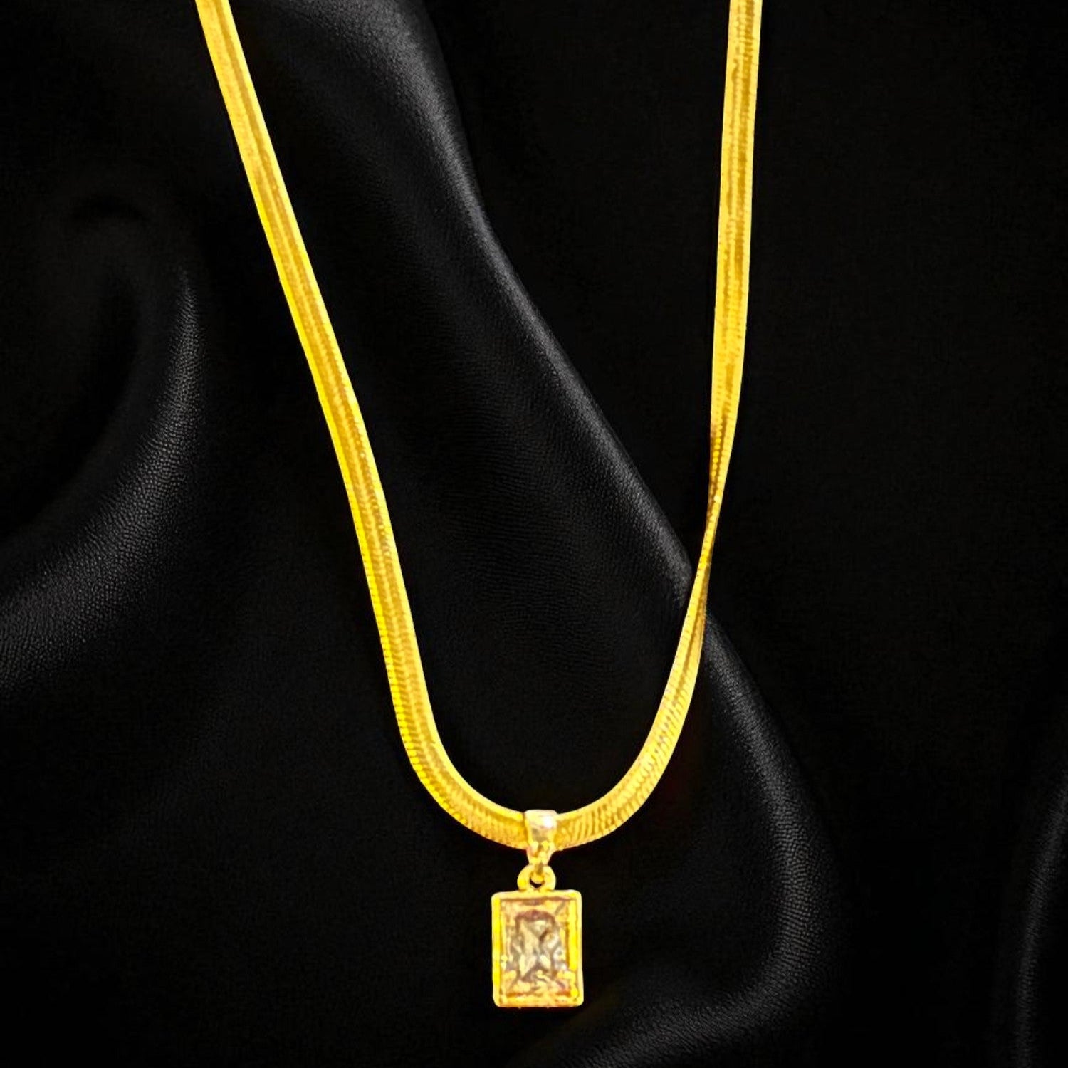 Art Deco Gold Pendant
