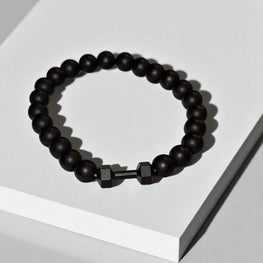 Matte Dumbbell Bracelet