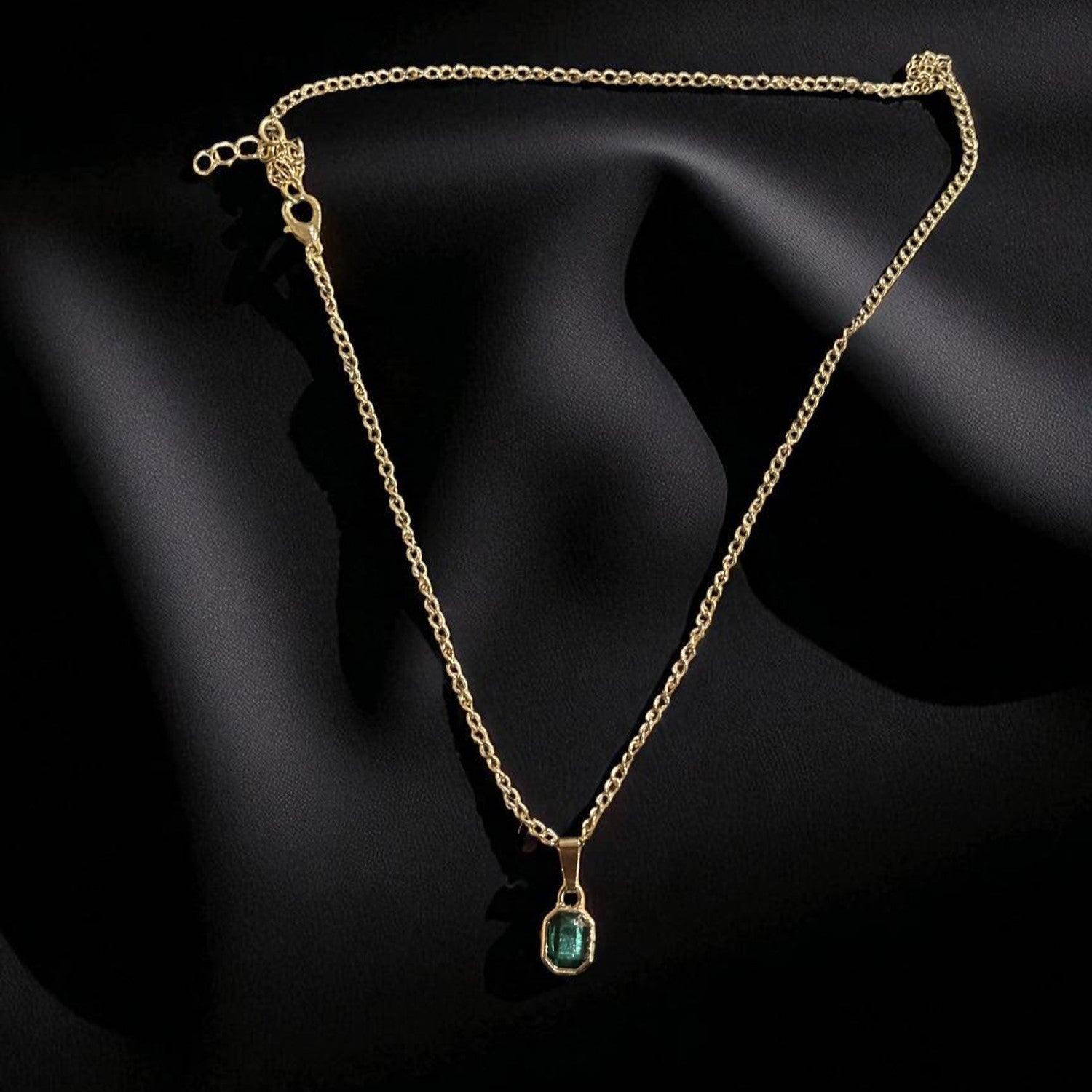 Enchanting Emerald Pendant