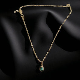 Enchanting Emerald Pendant