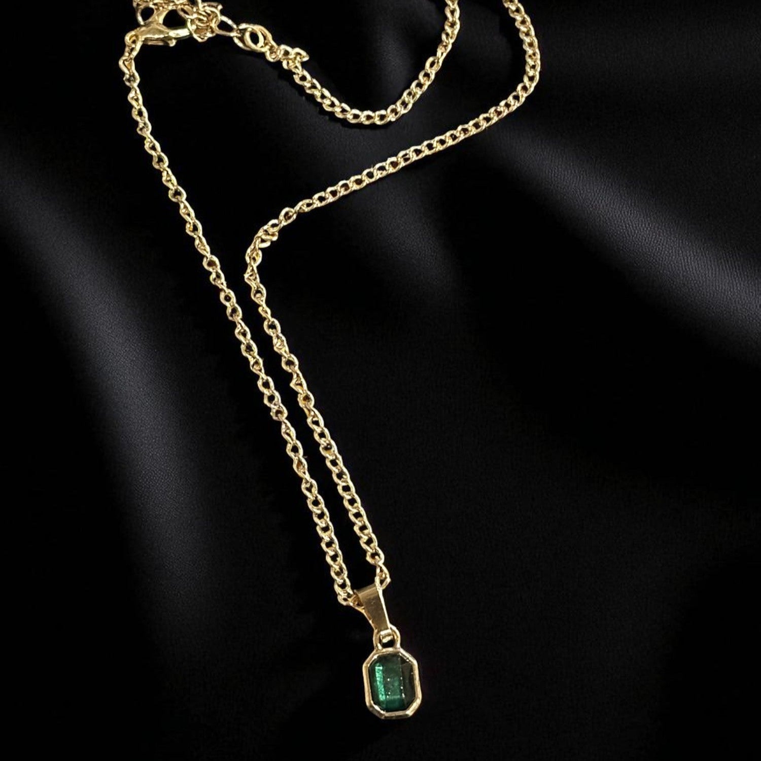 Enchanting Emerald Pendant