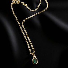 Enchanting Emerald Pendant