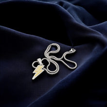 Iced Out Lightning Pendant