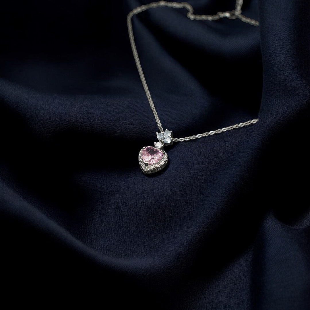Pink Heart Pendant