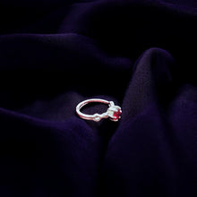 Adjustable Twin Hearts Ring