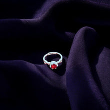 Adjustable Twin Hearts Ring